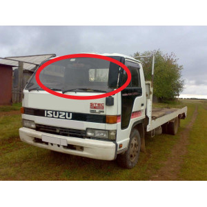 ISUZU ELF 350 широкая кабина(стекло лобовое)