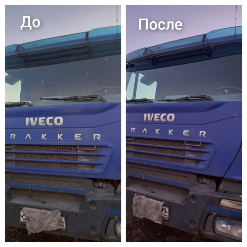Iveco Trakker(стекло лобовое)